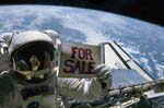 Sortie extra-véhiculaire D. Gardner STS-51A 11/1984