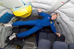 Entrainement d'astronautes en vol parabolique
