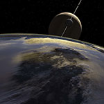 Satellite de type Terrestre - Illustration