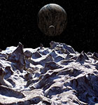L'exoplanète HD 69830 d - Vue d'artiste