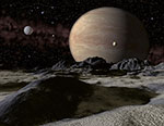 Vue d'artiste de Beta Pictoris b