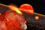 Exoplanète en formation 