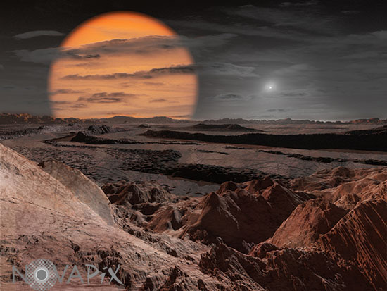 Exoplanet with Red Giant Star