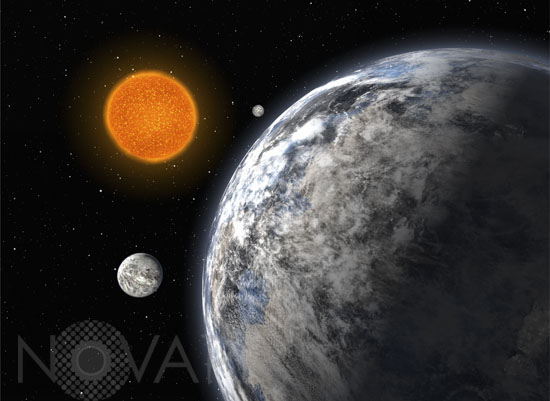 Super-Terres autour de l'étoile HD 40307