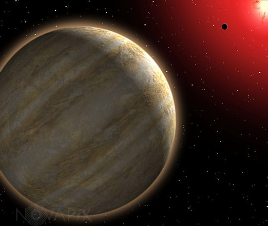 Exoplanets Gliese 876 e and b