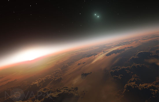 Exoplanète de type terrestre autour de Proxima du Centaure