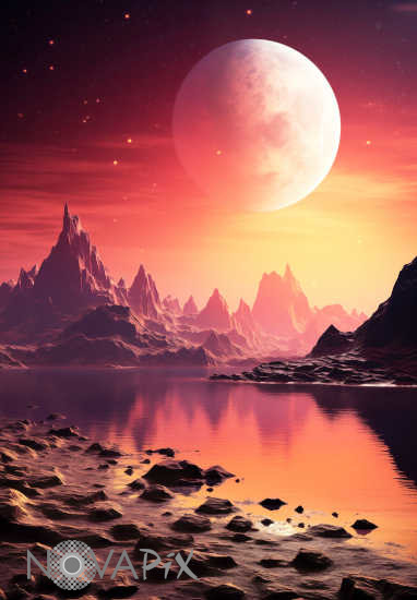Artist's impression of an Earth-Like exoplanet