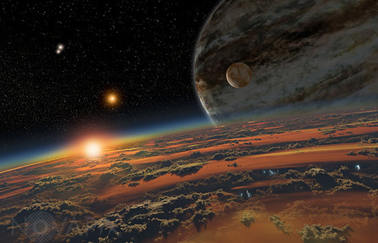 Exoplanète Kepler-64 b
