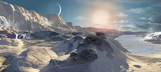 Exoplanet around Beta Hydri