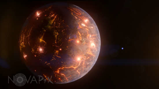 Vocanic Exoplanet LP 791-18 d