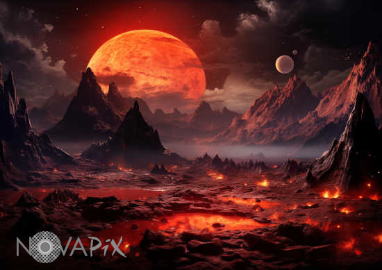 Volcanic Exoplanet