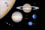Our solar system. Artwork