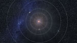 Our solar system. Artwork