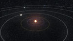 Our solar system. Artwork