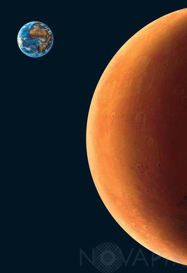 La Terre et Mars