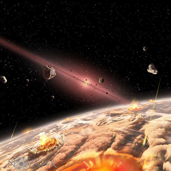 La formation du Système solaire - Vue d'artiste