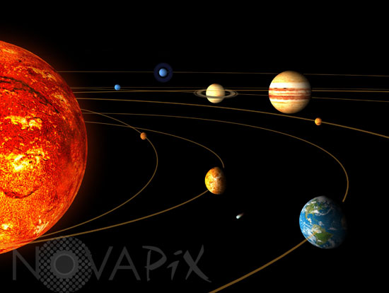 Les 8 planètes du système solaire