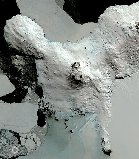 Mont Erebus, Antarctique