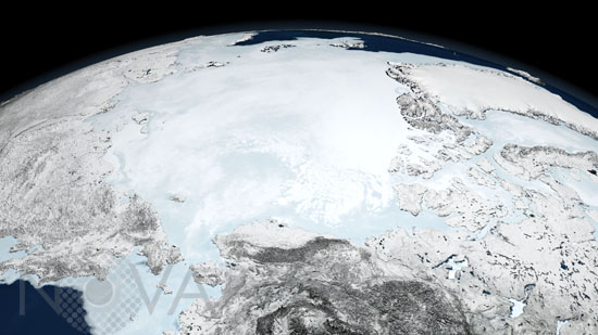 Arctic sea ice - March 11, 2008
