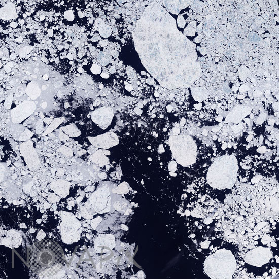 Fonte des glaces de l'océan arctique