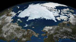 Pôle nord par satellite - 9 septembre 2008