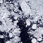 Fonte des glaces de l'océan arctique