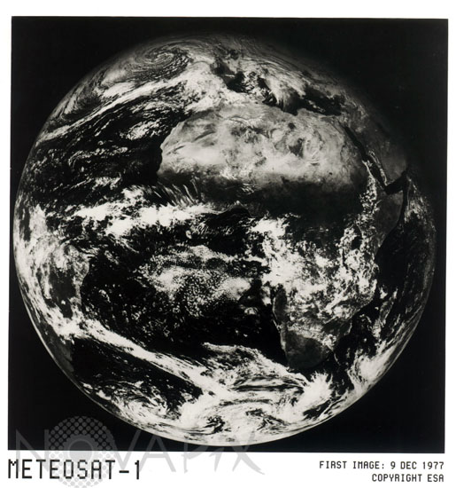 Terre vue par Meteosat 1