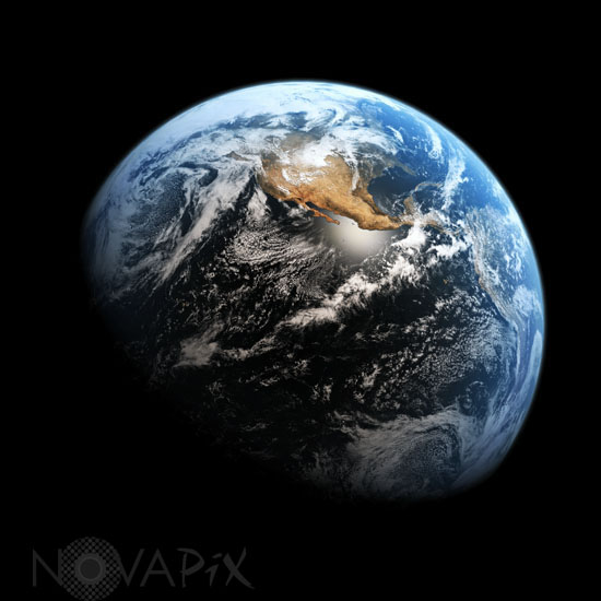 Terre vue de l'espace