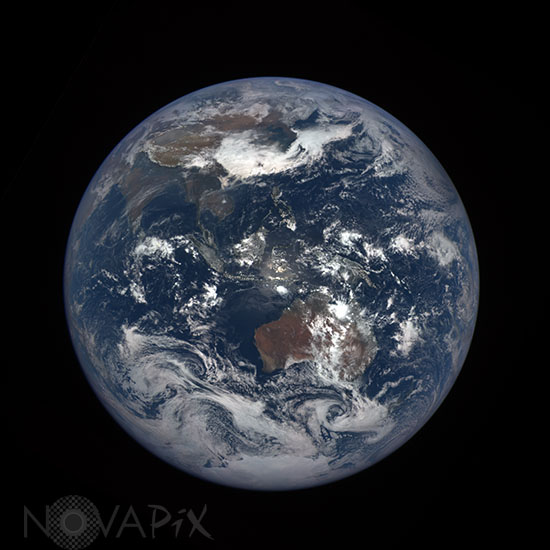 La Terre vue par le satellite DSCOVR