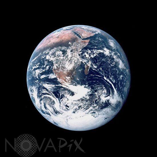 View of the Earth seen by Apollo 17