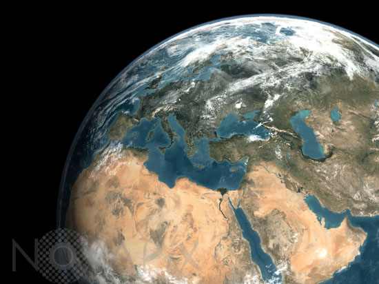 Terre par satellite