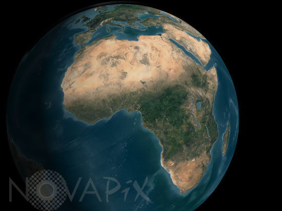 Le continent Africain et l'Europe