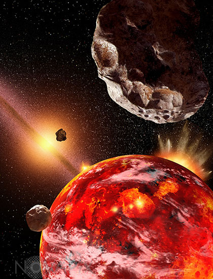 Origins of earth's water