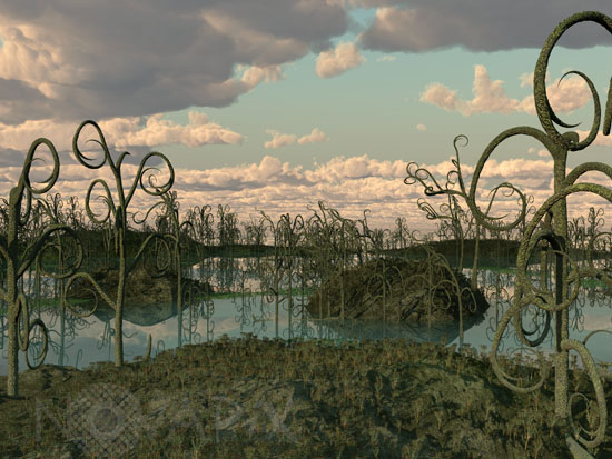 Paysage du dévonien