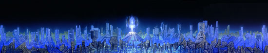 Ville du futur - Vue d'artiste