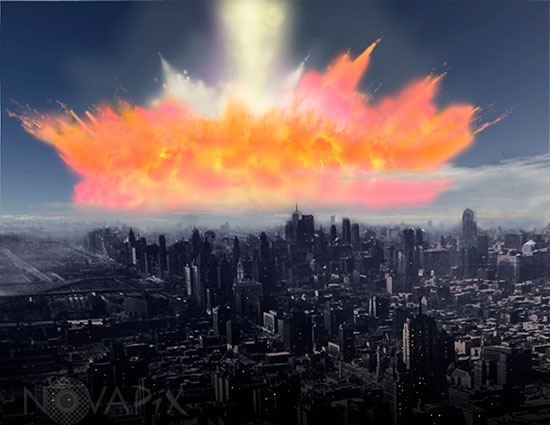 Un asteroide frappe la Terre 