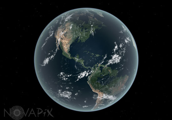 Montée du niveau des océans - Hemisphère ouest