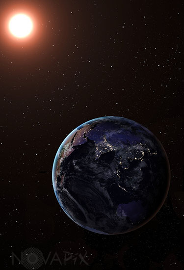 Earth and Sun - Artwork