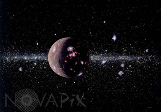 Earth formation - Artist view