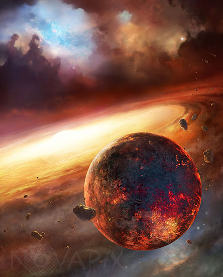 Planet Birth - Artist view