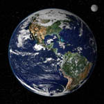 Terre vue par satellite