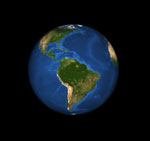 Terre par satellite