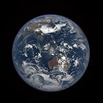 La Terre vue par le satellite DSCOVR