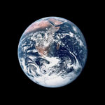 Terre par Apollo 17