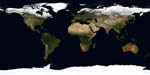 Terre par satellite. 04/2004