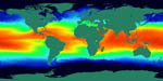 Température des océans par le satellite Envisat