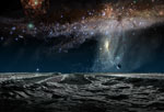 Collision entre la galaxie d'Andromede et la Voie lactée 