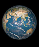Terre-vue d'artiste