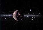 La formation de la Terre - Vue d'artiste