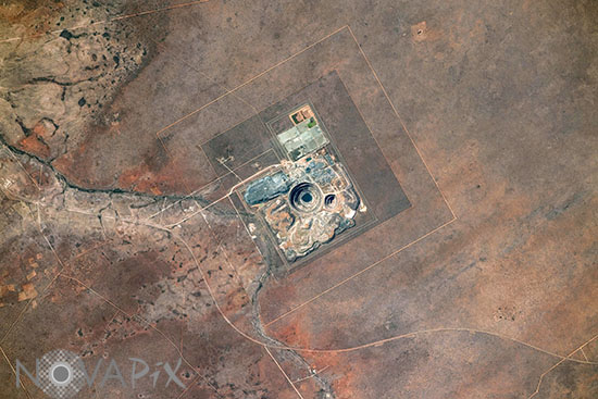 Letlhakane diamond mine - Botswana